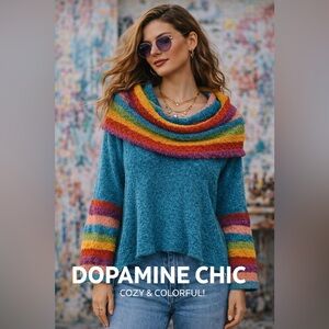 Peru Baby Alpaca Sweater | Dopamine Dressing • Artisan Knit • Cozy Core | L